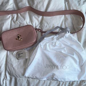 Jimmy choo purse with tag pink bag